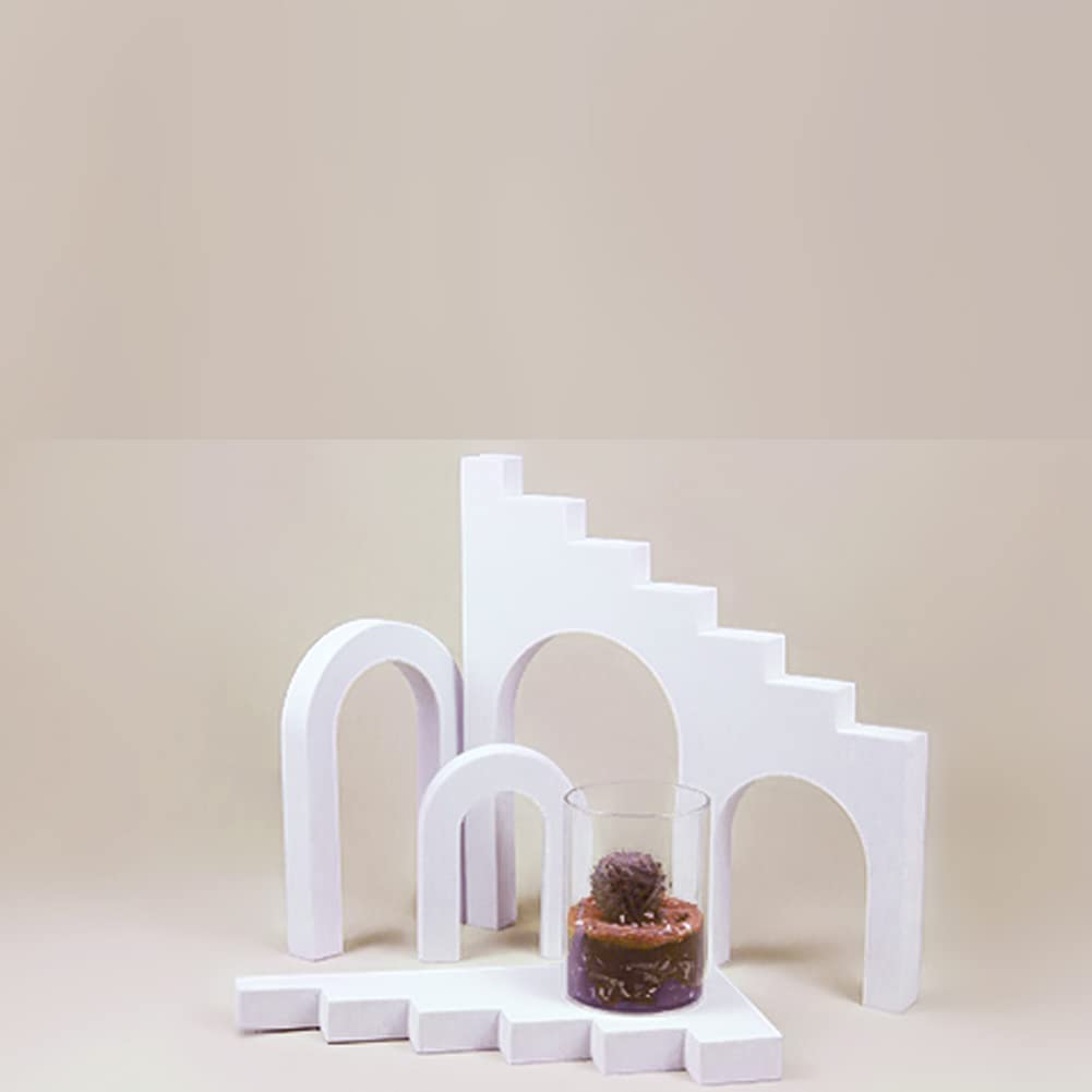 ZORBES Product Photography Props, Photography Product Display Stand Props for Product Photography, 6pcs EVA Ladder Combination Jewellery Photography Props for Lipstick, Jewelry, Makeups ZORBES Product Photography Props, Photography Product Display Stand Props for Product Photography, 6pcs EVA Ladder Combination Jewellery Photography Props for Lipstick, Jewelry, Makeups